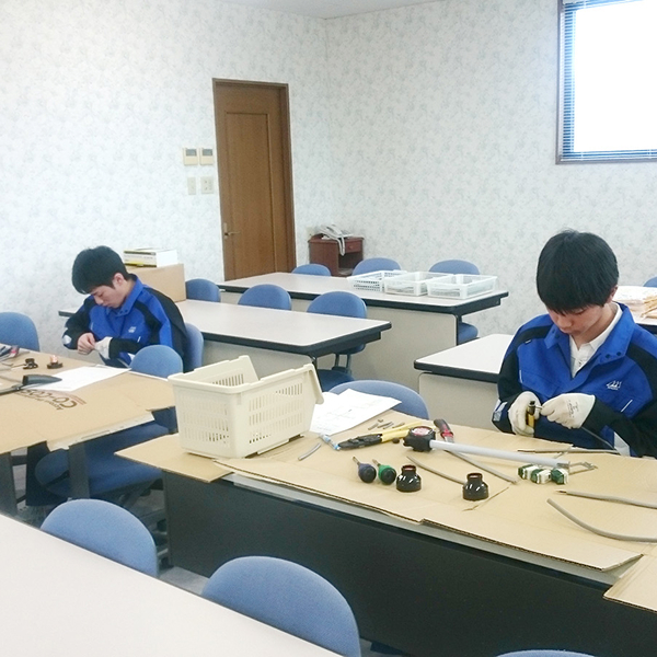 社員研修のようす